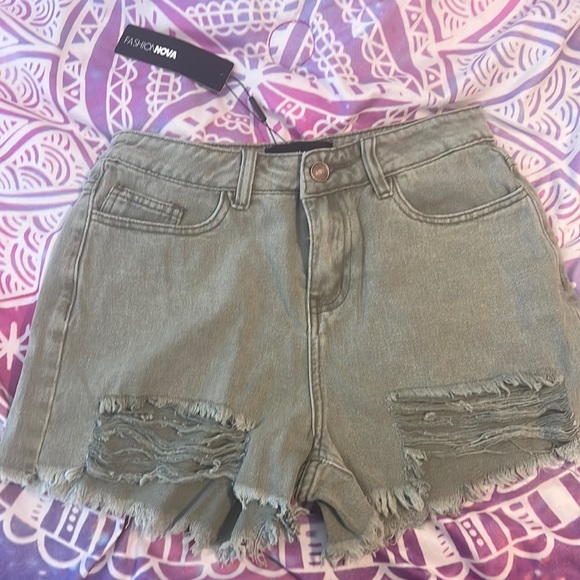 Jean Shorts - Picture 1 of 2